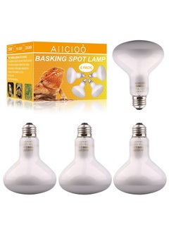 Reptile Basking Light Bulb  150 Watt Heat Light Bulb 4 Pack For Reptile Heat Lamp Bulb For Bearded Dragon Lizard Turtle Tortoise Daylight Basking