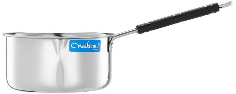 Neelam Neelam Premium Stainless Steel Saucepan with HeatResistant Wire Handle 1150 ml Durable Easy to Clean Multipurpose Perfect for Cooking Sauces Soups and Stews 1 Piece - Image 2