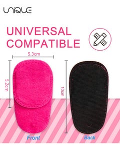 Unique 4 Pack Blindfold, Left and Right Eye Patches, Lazy Eye Patch for Children Treating Lazy Eye Amblyopia Strabismus and After Surgery 10 x 5.3cm Full Coverage (Pink)  - Image 2