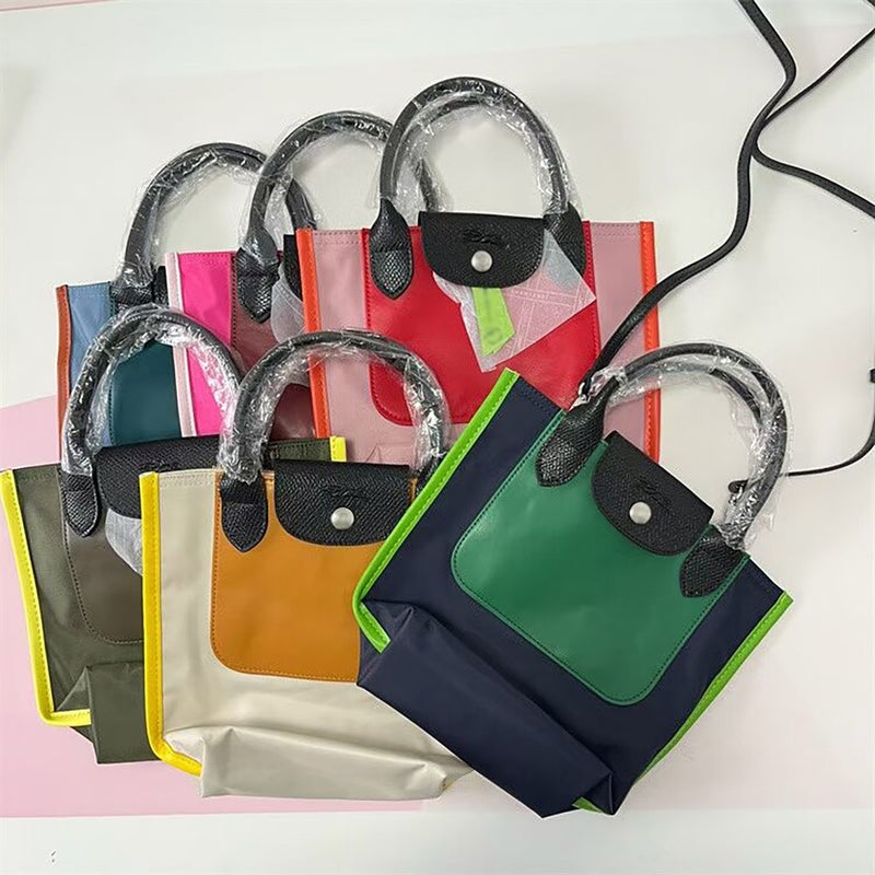 Selling Women'S Bag Dopamine Contrast Color Tote Bag - Image 3