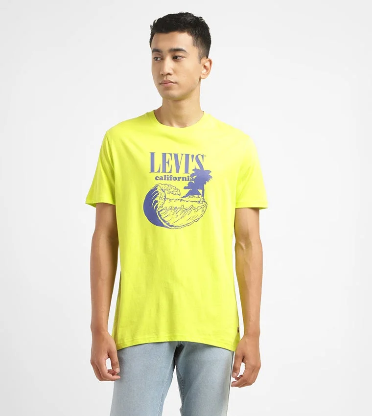 Levi's Men's Brand Logo Crew Neck T-shirt