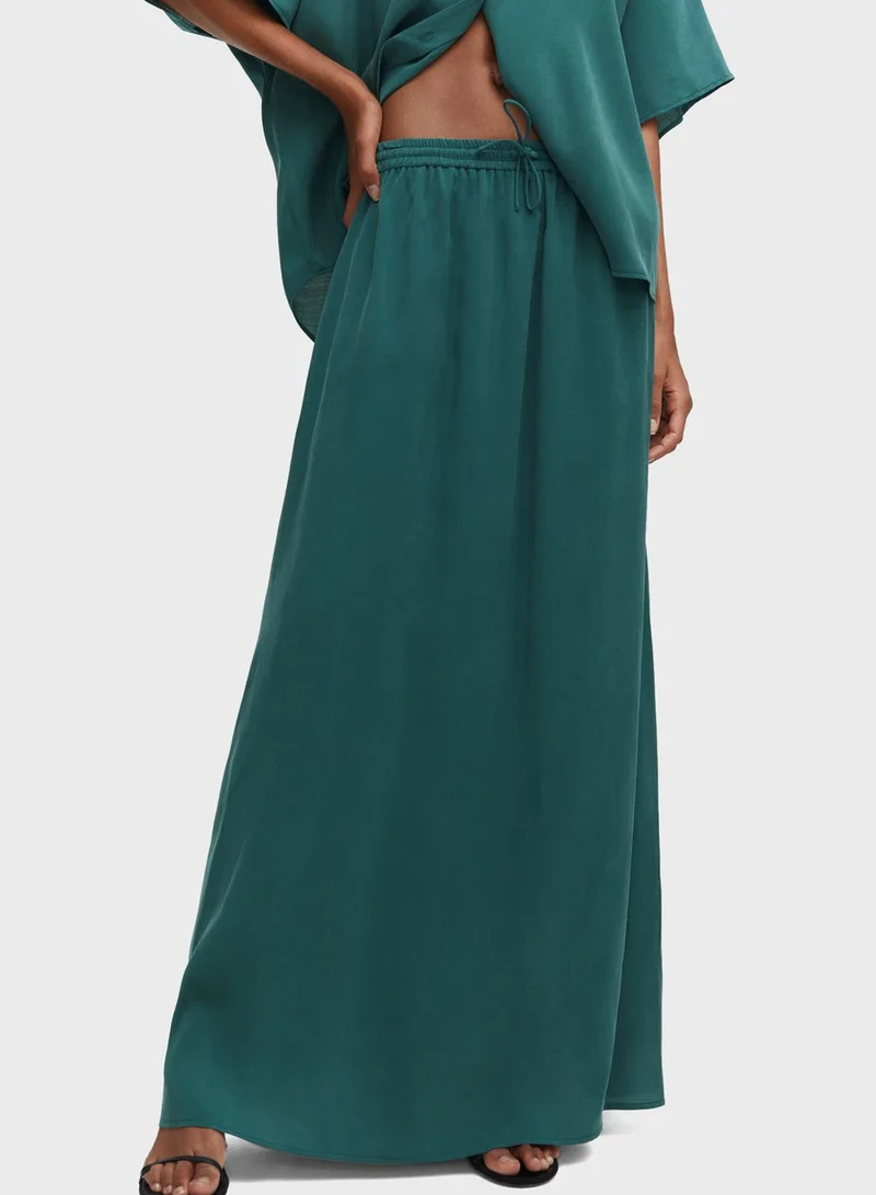 MANGO High Waist Skirt