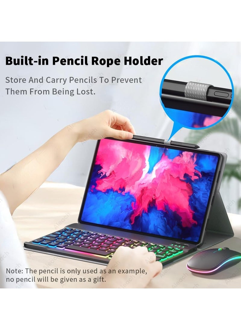 General - Backlit Keyboard Case Compatible with Honor Pad X9 11.5 inch 2023 Bluetooth Keyboard Mouse Cover - Image 1