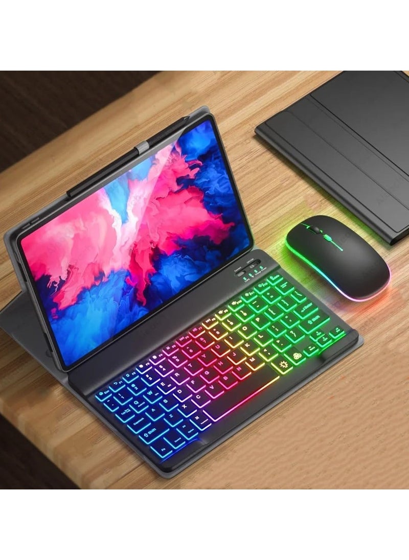General - Backlit Keyboard Case Compatible with Honor Pad X9 11.5 inch 2023 Bluetooth Keyboard Mouse Cover - Image 1