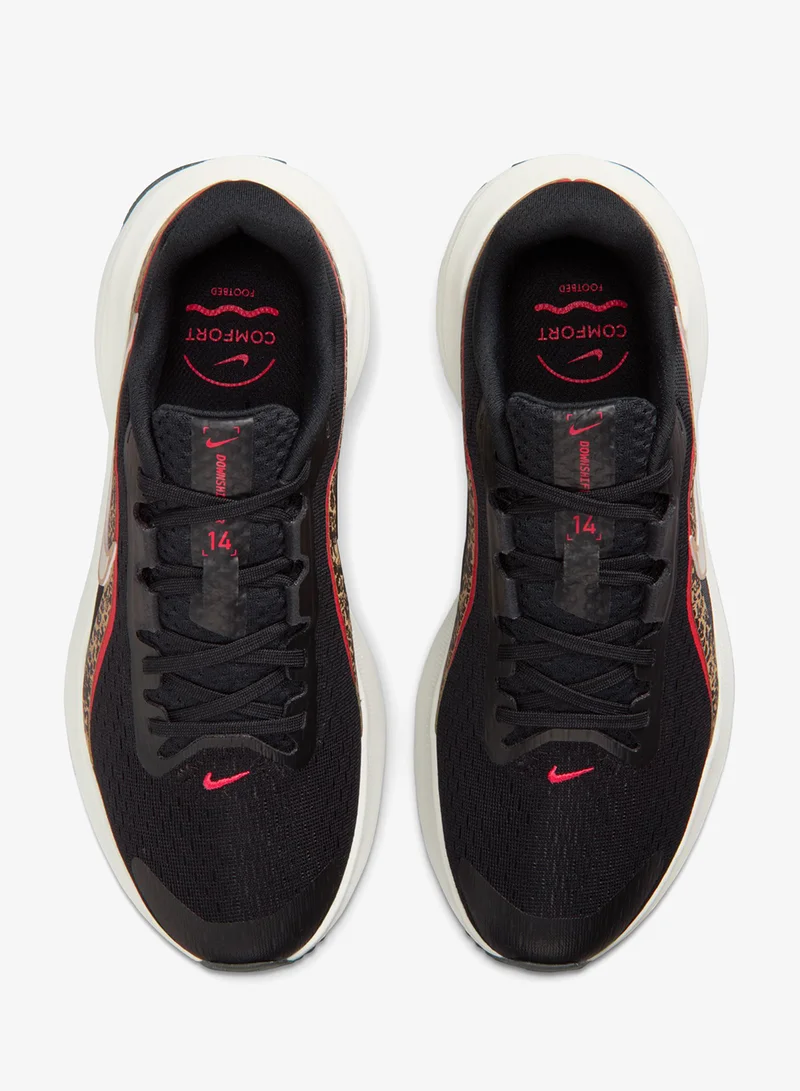 Nike BLACK/SAIL-BRITISH KHAKI-FUSION RED-BRITISH KHAKI Downshifter 14 Print for Women | Best Price UAE