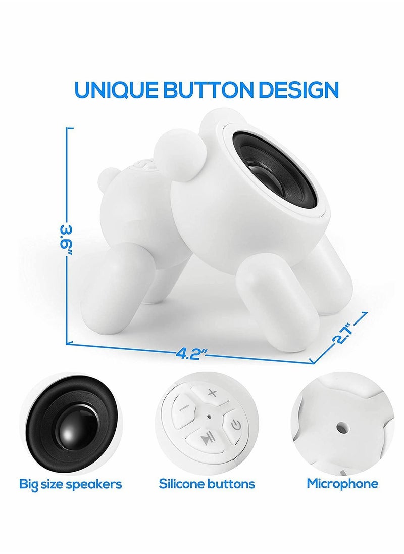 Y&D Bluetooth Speaker, Portable Speaker Lightweight with Blue LED Light, True Wireless for Computer Smartphone Office Outdoor Travel  - Image 5