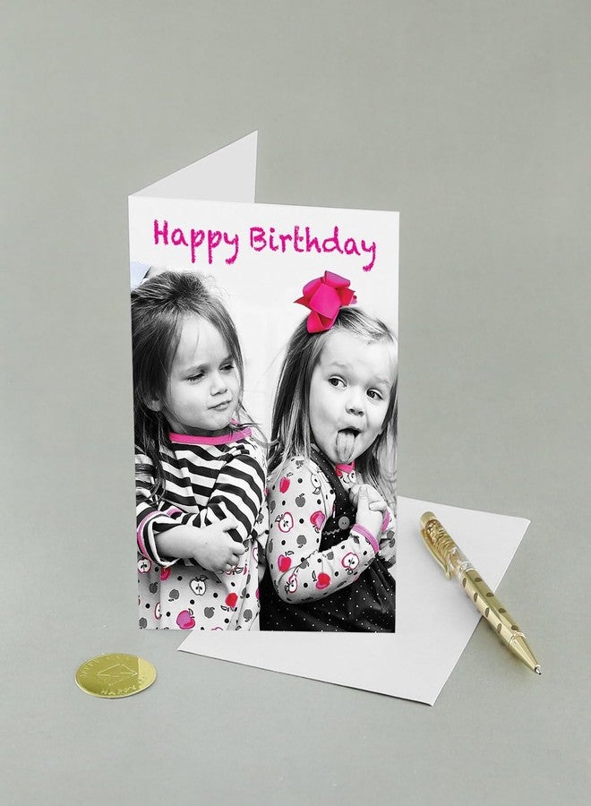 Graphique BFF’s Birthday Card | Funny Card for Best Friend | Embellished with Glitter Accents | Color-Coordinated Envelope | 5" x 7" - Image 3
