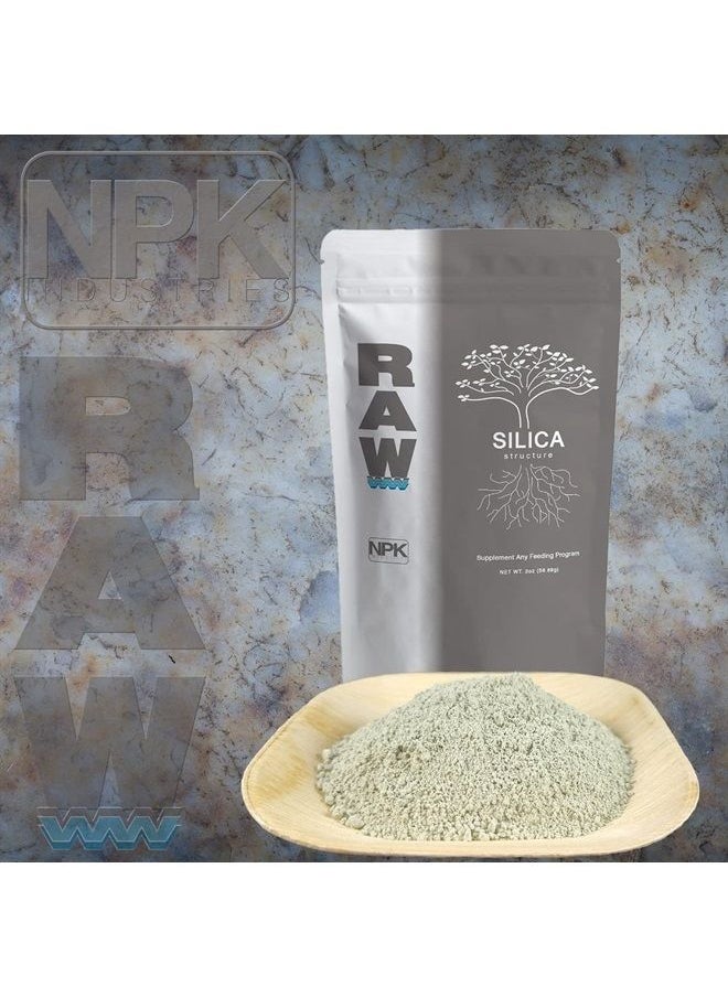 Silica for Strong Cell Walls and strengthening Stems Plant Feeding Supplement for Indoor Outdoor Use Hydroponics- 2 oz