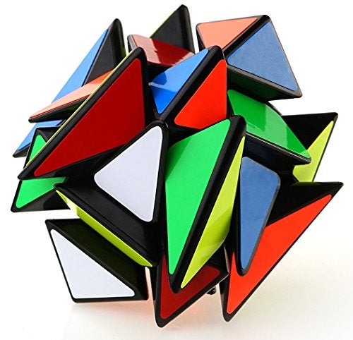TANCH Skewb Twisty Speed Cube Magic Cube Puzzle Toy Black - Image 5