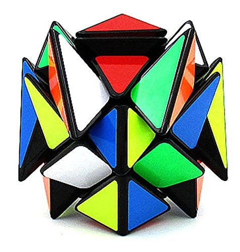 TANCH Skewb Twisty Speed Cube Magic Cube Puzzle Toy Black - Image 1
