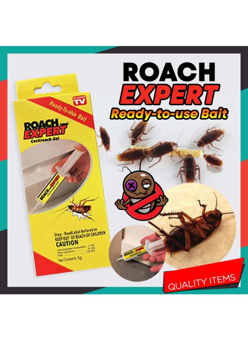AS SEEN ON TV - Cockroach Killing Gel Bait | Roach Killing Gel for Indoor and Outdoor Use | Cockroach Control, Pest Control | Safe for the Environment - Image 1