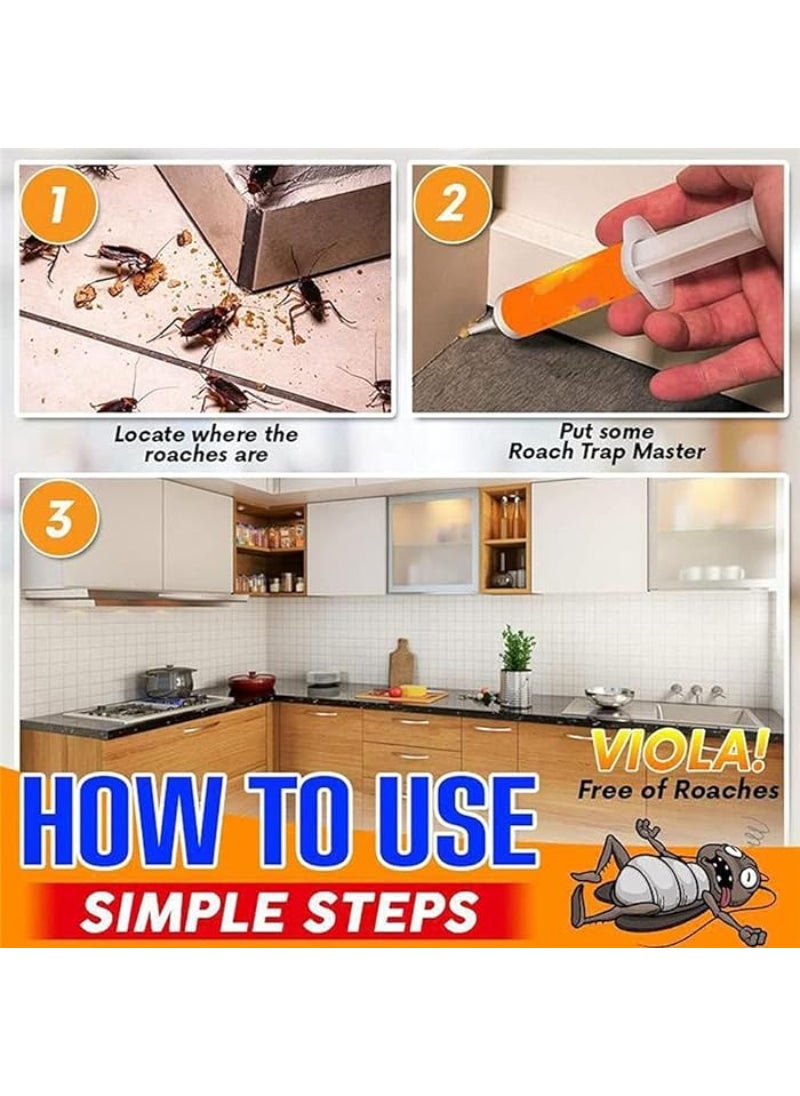 AS SEEN ON TV - Cockroach Killing Gel Bait | Roach Killing Gel for Indoor and Outdoor Use | Cockroach Control, Pest Control | Safe for the Environment - Image 1