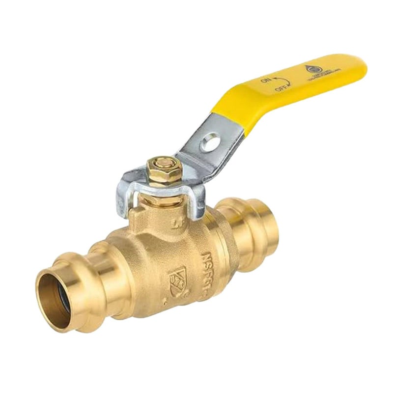 EFIELD 34 Copper Press Ball Valve with EPDM Oring14 Turn Full Port Shut Off Stop Ball Valve For Copper Tubing Connection 1VALVE243 - Image 2