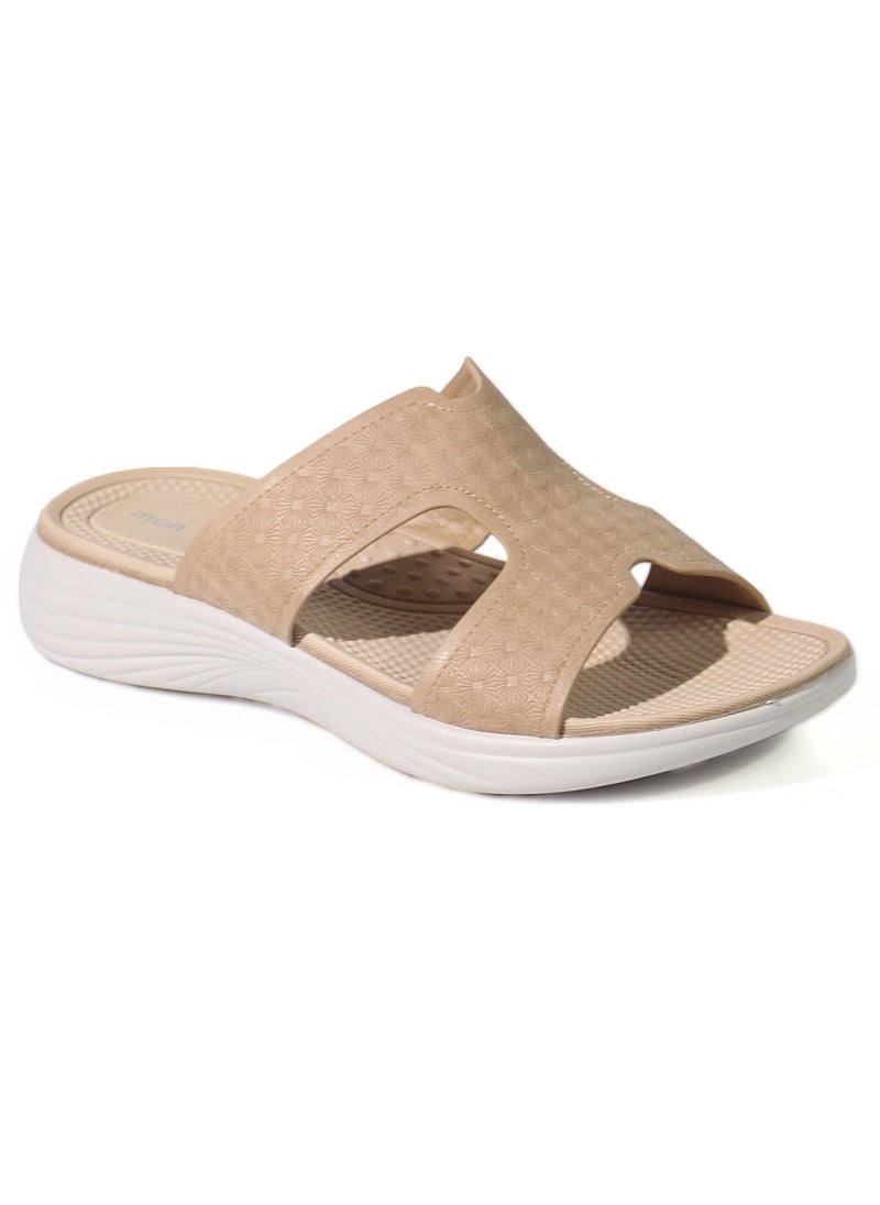 Mon Ami Flat Sandals for Women | Open Toe, Casual Slide Women Shoes for Girls & Ladies | Lightweight Girls Super Comfy Sandals  - Image 3