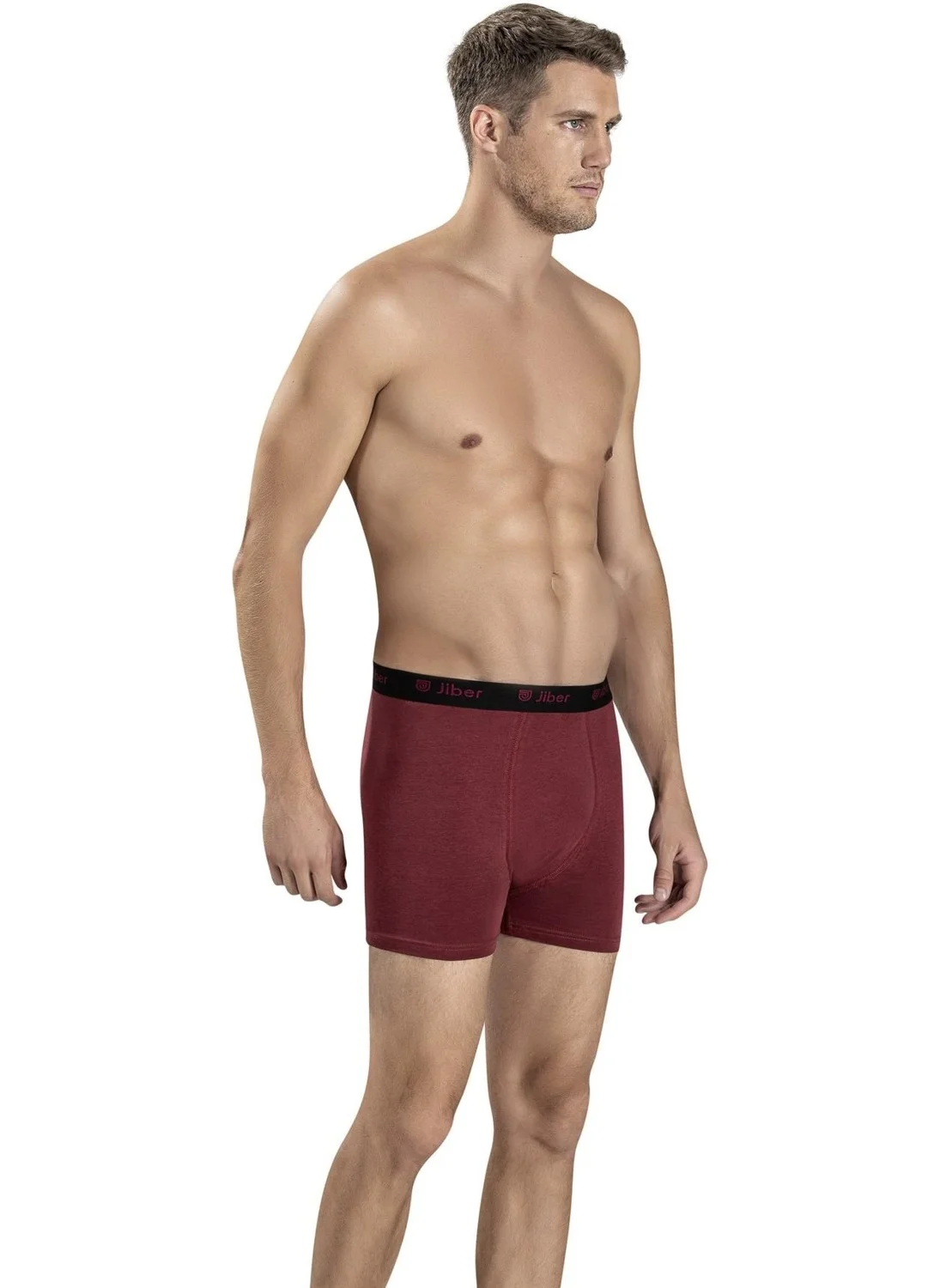 جيبر Men's Modal Cotton Colorful Boxer 321 - 3 Pieces
