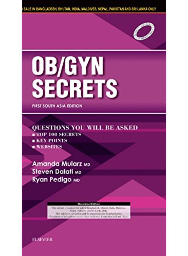 Obstetrics & Gynecology Secrets: First South Asia Edition-India
