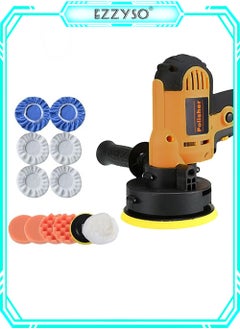 Buffer Polisher - Variable Speed Car Polisher Kit, Car Polishing Machine with Removable Handle, Suitable for Polishing Cars, Furniture, Floors, Stones