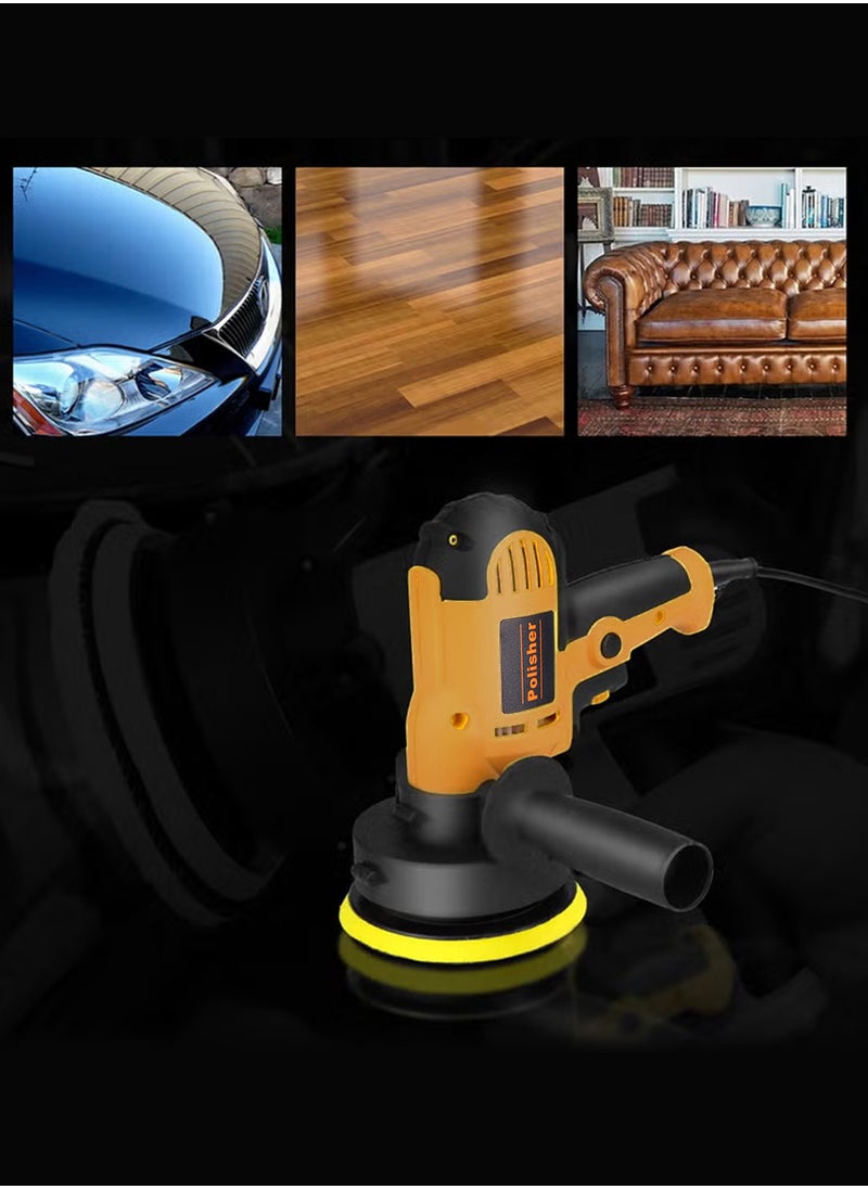 EzzySo - Buffer Polisher - Variable Speed Car Polisher Kit, Car Polishing Machine with Removable Handle, Suitable for Polishing Cars, Furniture, Floors, Stones - Image 1
