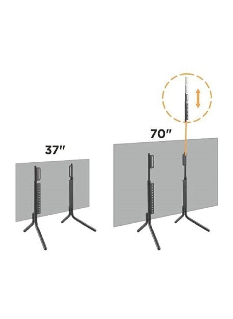 Television tabletop base stand for 37 inch to 70 inch, for any Television, Universal, Ham-003,