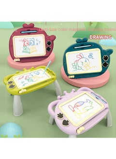 Generic Children's magnetic drawing board color writing board 3+ years old kids graffiti board toy drawing table green  - Image 3