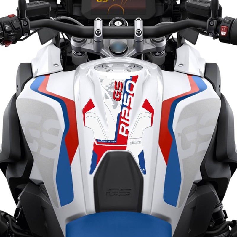 labelbike 3D Sticker Motorcycle Tank Pad Protection for BMW R 1250 GS Rallye 2021-2022 - Image 1