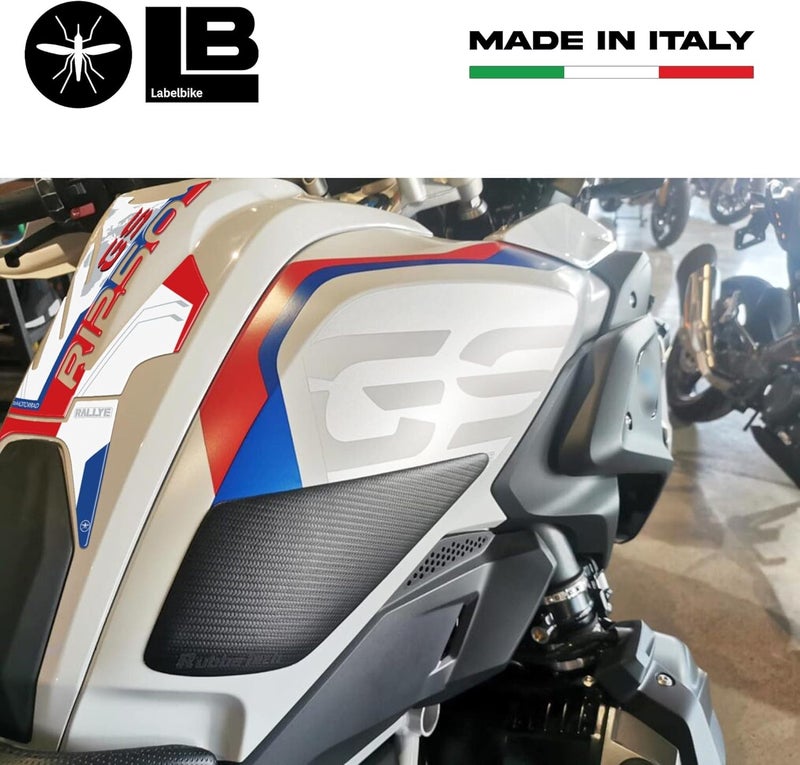 labelbike 3D Sticker Motorcycle Tank Pad Protection for BMW R 1250 GS Rallye 2021-2022 - Image 3