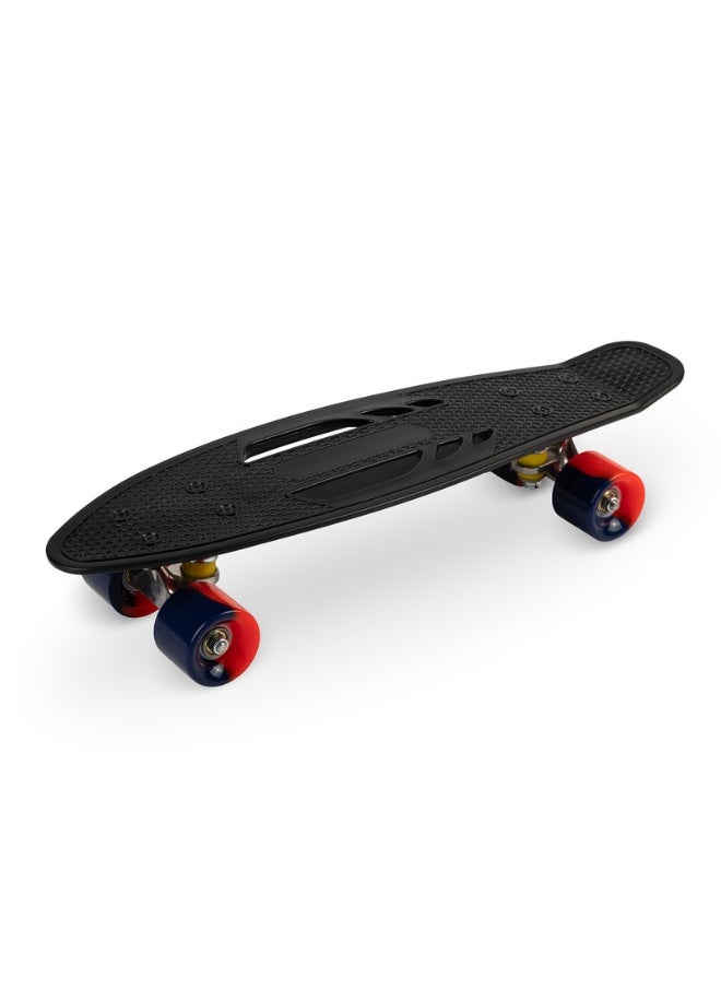 Qkids Galaxy Skateboard for Kids With Non Slip Surface, Shock Absorbing Suface, ABEC-9 Upgraded Version, Light Weight, Small & Handy - Blue  - Image 1
