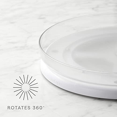 YouCopia FridgeView Fridge Turntable, Lazy Susan Organizer for Refrigerator Storage, 11” , White - Image 4