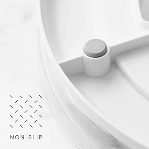 YouCopia FridgeView Fridge Turntable, Lazy Susan Organizer for Refrigerator Storage, 11” , White - Image 5