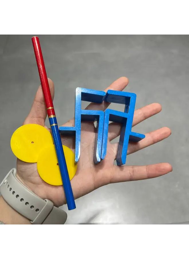 2pcs Durable Plastic Woodcut Fixing Clips For Woodworking Wardrobe Boards Crafts - Image 3