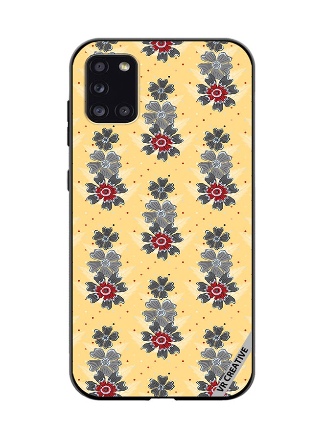 VR CREATIVE Protective Case Cover For Samsung Galaxy A31 Pattern Flower Design Multicolour - Image 1