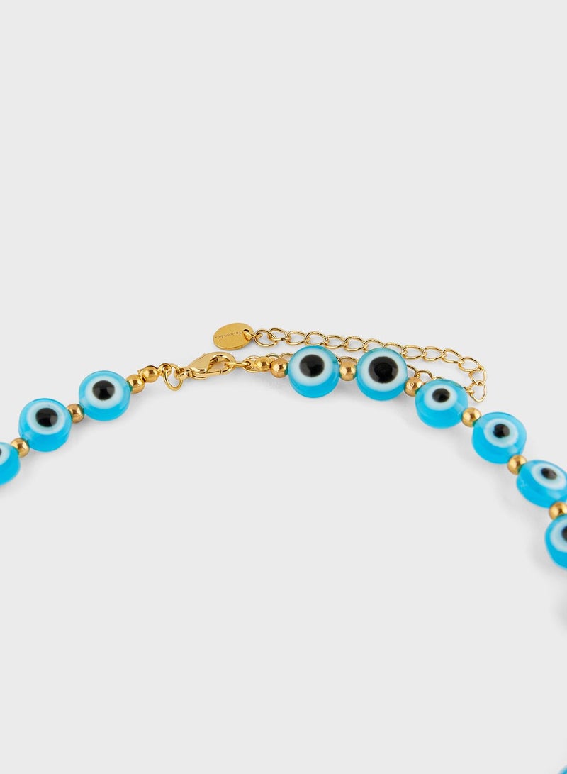 فاشن بوكس قلادة مطلية بالذهب - فريدا - Image 3