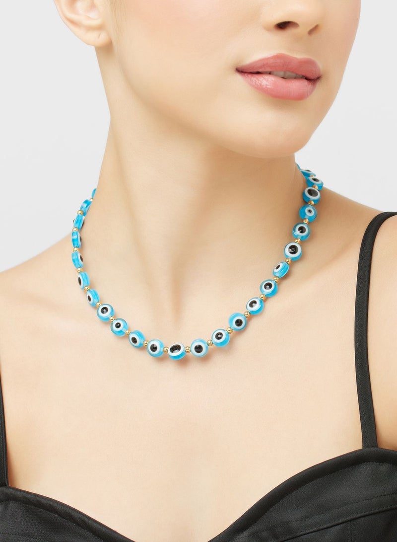 فاشن بوكس قلادة مطلية بالذهب - فريدا - Image 4