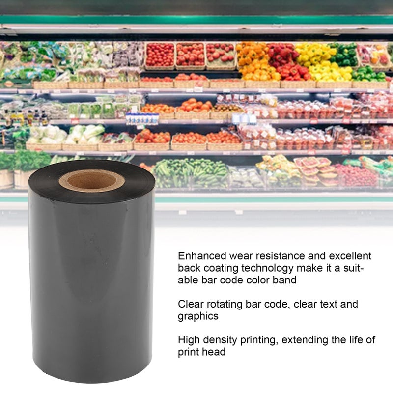 Thermal Transfer Ribbon High Temperature Resistant Portable Printer Ribbon for TSC 100mm X 300m - Image 3