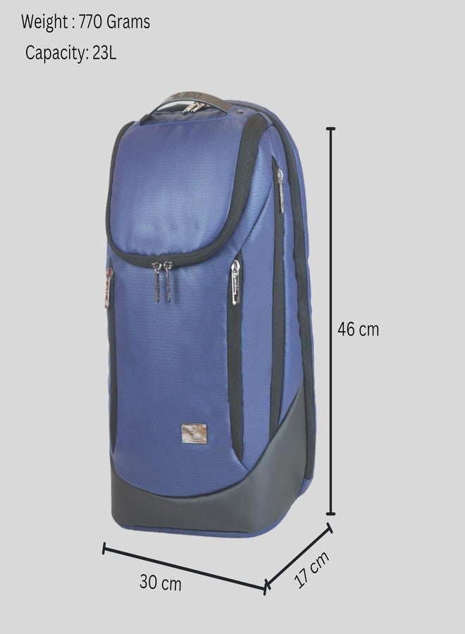 Ligo 19 Inch Gen Z Pro Laptop Backpack | laptop bags for men office use (Navy Blue) - Image 3