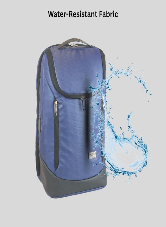 Ligo 19 Inch Gen Z Pro Laptop Backpack | laptop bags for men office use (Navy Blue) - Image 4