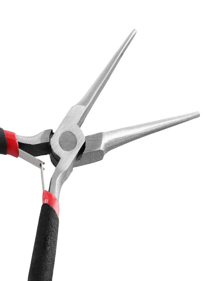 SEHOI 8 PCS 6 Inch Needle Nose Pliers Set, Long Nose Pliers with Comfort Grip Handles, Mini Jewelry Needle Nose Pliers for Cutting Bending Wire Handmade Craft - Image 3