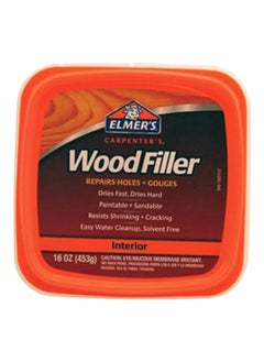 ELMER'S Interior Carpenters Repair Wood Filler Natural 453 g E849D8  - Image 2