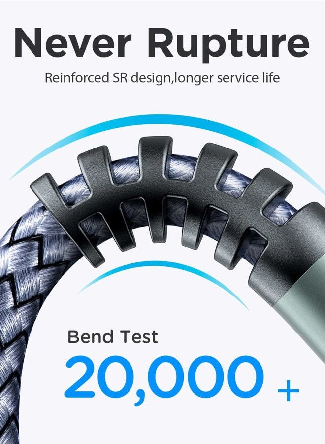 Ainope USB 3.0 Extension Cable,2PACK 3.3FT, Type A Male to Female Extension Cord Durable Braided Material Fast Data Transfer Compatible with USB Keyboard,Mouse,Flash Drive, Hard Drive,Printer - Image 5