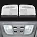 Dunviku 1Pair Interior Reading Light Lens Cover Car Roof Map Light Dome Light Cover 34401SDAA21 34402SDAA21 Compatible with Honda Accord Hybrid Civic Element Odyssey Pilot Ridgeline with Sunroof Only - Image 2