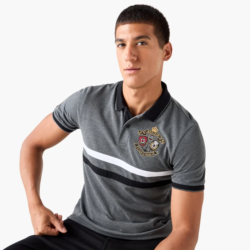 Splash FAV Embroidered Polo T-shirt