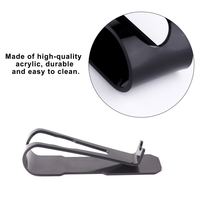 Tattoo Pen Holder: Black Acrylic Desktop Organizer - Durable Unique Design Accessory for Professional Tattoo Artists and Home Use - Image 3