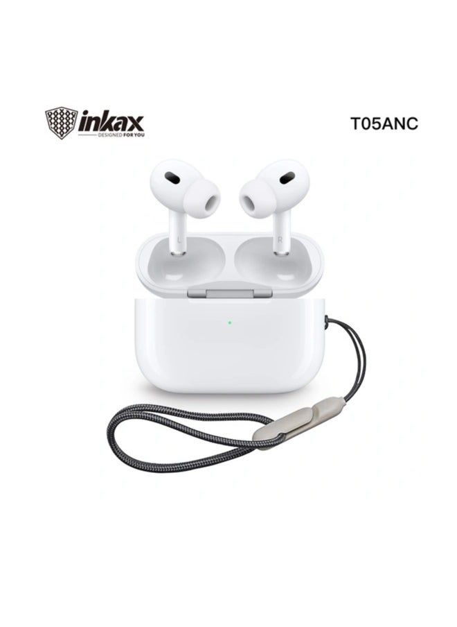 Inkax - T05ANC 300mAh 4H Bluetooth TWS inkax type c - Image 1