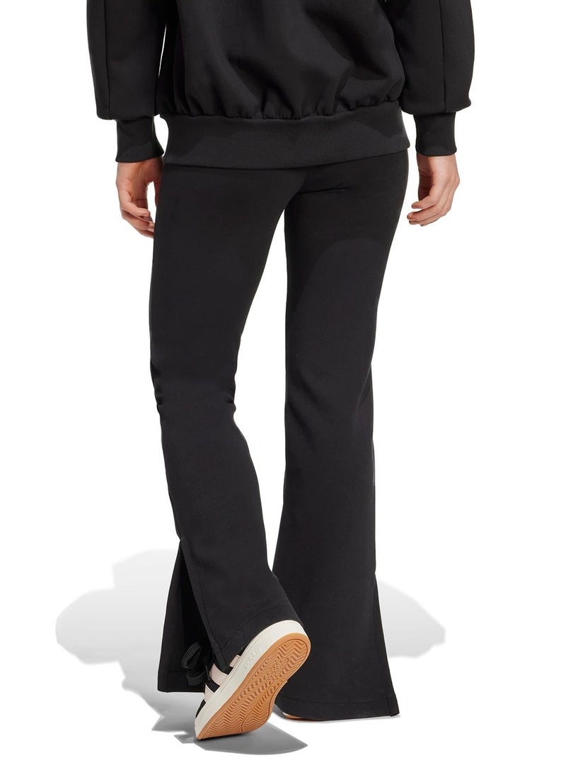 Adidas Soft Lux Flared Tracksuit Bottoms - Image 2