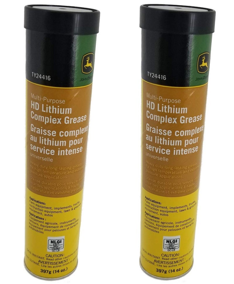 John Deere Multi-Purpose HD Lithium Complex Grease (Set of 2) - TY24416 - Image 1