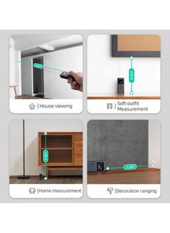 Xiaomi Xiaomi Mi Smart Laser Rangefinder Real time Distance Meter Area Volume Angle Pythagorean LCD Display Portable Laser Range Finder Tape Measure Work with Bluetooth, Mi Home APP  - Image 4