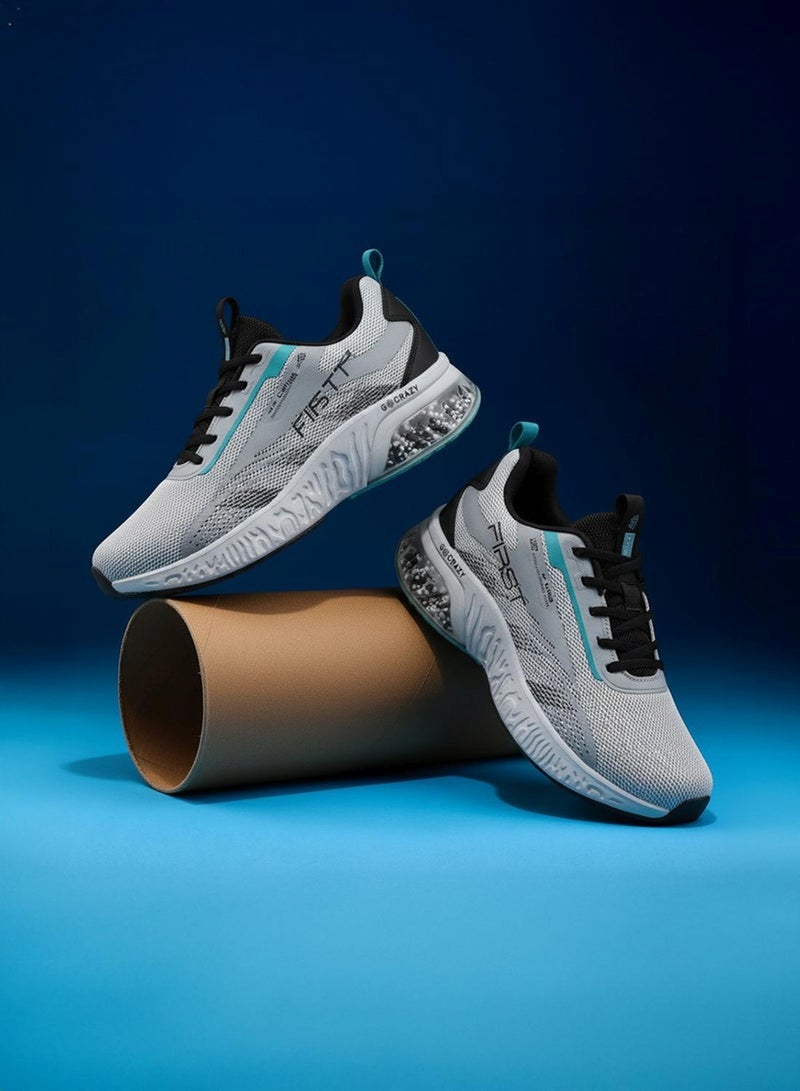 CAMPUS Men's Low-Top Sneakers - Bold Colours Shoes with Cloud Like Comfort - Image 1