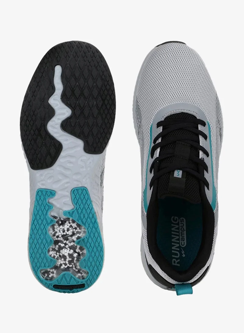 CAMPUS L.Gry/Blk Men's Low-Top Sneakers - Bold Colours Shoes with Cloud Like Comfort for Men | Best Price UAE