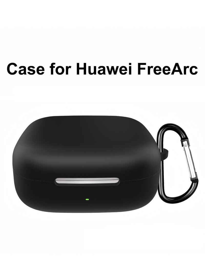 CoomBe Silicone Earphone Cover Case for Huawei FreeArc Black 