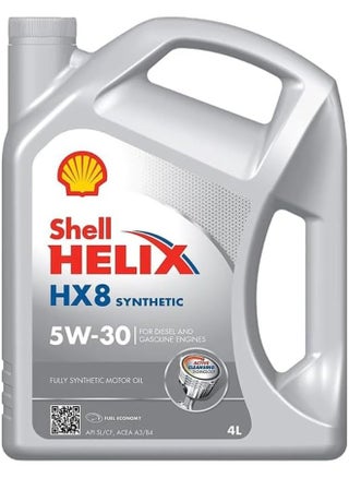 زيت الموتور شيل هيليكس HX8 بدرجة لزوجة 5W-30  (4 لتر) 10,000 كيلومتر - pzsku/Z36A3D5F8E947DA6C5366Z/45/1742899534/f399984c-7b8c-4156-939f-601769de910a